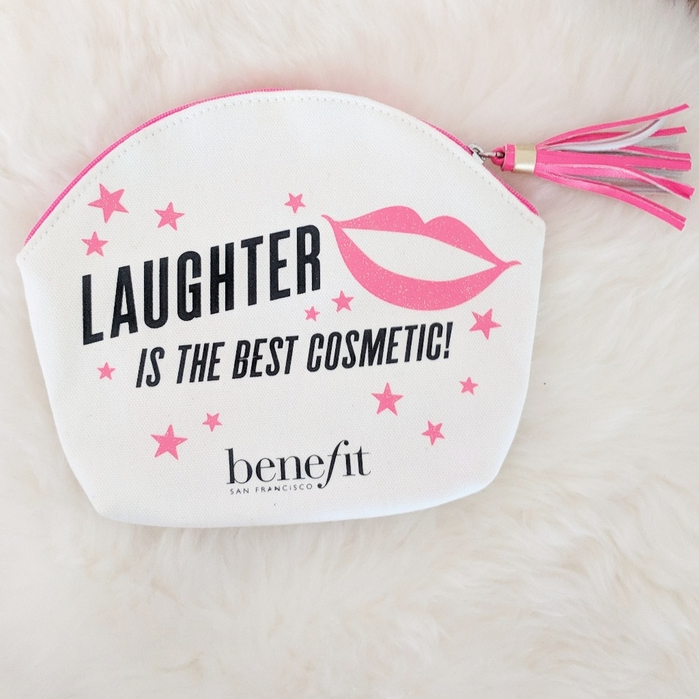 [2 for $10] Benefit Cosmetics Pouch